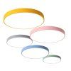 186333 7 zluty stropni led panel 400mm 24w denni bila s cidlem