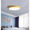 186333 9 zluty stropni led panel 400mm 24w denni bila s cidlem