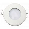 Bílé LED koupelnové podhledové světlo 5W 12V IP44 Teplá bílá