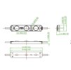 LED modul 0,72W 743-160-12V 0,72W