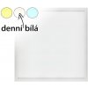 Bílý závěsný LED panel 600x600mm 45W denní bílá