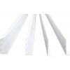 18747 6 bily led panel s rameckem 600x600mm 40w denni bila