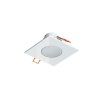 Pevný LED podhled SPOTLIGHT IP65 SQUARE bodovka bílá (Barva světla Denní bílá, Stmívatelnost Nestmívatelný, Výkon 5W)