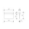 187761 6 piktogram europa led sipka dolu 265x145mm