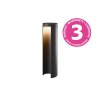 Zahradní LED sloupek / svítidlo COSTA 13W antracit teplá bílá