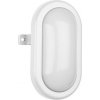 Bílé oválné stropní a nástěnné LED svítidlo 5W denní bílá