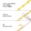 188835 4 led pasek 10w m 12cob10 vnitrni zaruka 3 roky denni bila