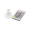 LED žárovka RGBW MR16 60° (Barva světla RGB, Výkon 3W)
