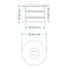 189012 5 led ovladac sl32 pro osvetleni schodiste