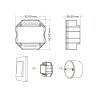 Smart spínač dimLED Tuya PR SP360W