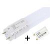 LED trubice 120cm + startér (Barva světla Denní bílá, Stmívatelnost Nestmívatelný, Výkon 18W)