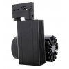 192771 8 cerny 3 fazovy listovy led reflektor 30w denni bila