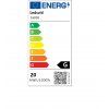 192783 cerny led reflektor 20w 4000k denni bila