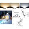 192813 1 led reflektor 50w s pir senzorem