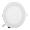 Bílý kulatý vestavný LED panel 166mm (Barva světla Teplá bílá, Stmívatelnost Nestmívatelný, Výkon 12W)