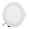 Bílý kulatý vestavný LED panel 166mm