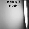 Bílý kulatý vestavný LED panel 166mm (Barva světla Teplá bílá, Stmívatelnost Nestmívatelný, Výkon 12W)