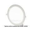 Bílý kulatý vestavný LED panel 225mm IP44 (Barva světla Teplá bílá, Stmívatelnost Nestmívatelný, Výkon 18W)