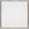 Stříbrný podhledový LED panel 600x600mm 45W studená 5100lm