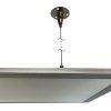 19608 5 stribrny zavesny led panel 600x600mm 45w studena 5100lm