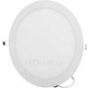 Stmívatelný bílý kruhový vestavný LED panel 300mm 24W denní bílá