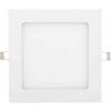 bílý vestavný LED panel 166x166mm (Barva světla Denní bílá, Stmívatelnost Stmívatelný, Výkon 12W)