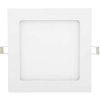 bílý vestavný LED panel 166x166mm (Barva světla Denní bílá, Stmívatelnost Stmívatelný, Výkon 12W)