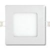 bílý vestavný LED panel 120x120mm (Barva světla Studená bílá, Stmívatelnost Stmívatelný, Výkon 6W)