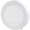 19950 13 stmivatelny bily prisazeny led panel 175mm 12w tepla bila