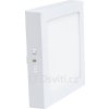 Stmívatelný bílý přisazený LED panel 175x175mm 12W teplá bílá