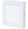 Stmívatelný bílý přisazený LED panel 175x175mm 12W teplá bílá