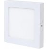 Stmívatelný bílý přisazený LED panel 175x175mm 12W teplá bílá