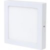 Stmívatelný bílý přisazený LED panel 225x225mm 18W teplá bílá