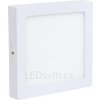 Stmívatelný bílý přisazený LED panel 300x300mm 24W teplá bílá