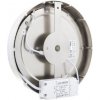 Stmívatelný chromový kruhový přisazený LED panel 175mm 12W teplá bílá
