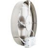 20046 8 stmivatelny chromovy kruhovy prisazeny led panel 175mm 12w tepla bila