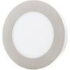 20046 stmivatelny chromovy kruhovy prisazeny led panel 175mm 12w tepla bila