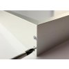 Stmívatelný stříbrný LED panel s rámečkem RGB 300x300 mm 13W