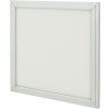 2078 17 stmivatelny stribrny led panel s rameckem 300x300mm 18w denni bila