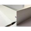 2078 20 stmivatelny stribrny led panel s rameckem 300x300mm 18w denni bila