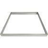 2078 3 stmivatelny stribrny led panel s rameckem 300x300mm 18w denni bila