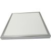 Stmívatelný stříbrný LED panel s rámečkem 300x300mm 18W denní bílá