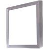 2078 stmivatelny stribrny led panel s rameckem 300x300mm 18w denni bila