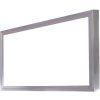 2081 11 stmivatelny stribrny led panel s rameckem 300x600mm 24w denni bila