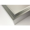 Stmívatelný stříbrný LED panel s rámečkem 300x600mm 24W denní bílá