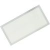 2081 47 stmivatelny stribrny led panel s rameckem 300x600mm 24w denni bila