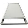 2086 17 stmivatelny stribrny led panel s rameckem 600x1200mm 72w tepla bila