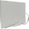2086 3 stmivatelny stribrny led panel s rameckem 600x1200mm 72w tepla bila