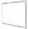 Stmívatelný stříbrný LED panel s rámečkem 600x1200mm 72W teplá bílá