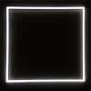 Bílý podhledový LED panel 600x600mm 40W FRAME denní bílá